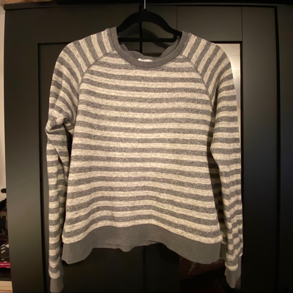 Ribbon Luxe Stripped Sweater